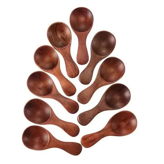 Mini Wooden Spoons — Set of 10