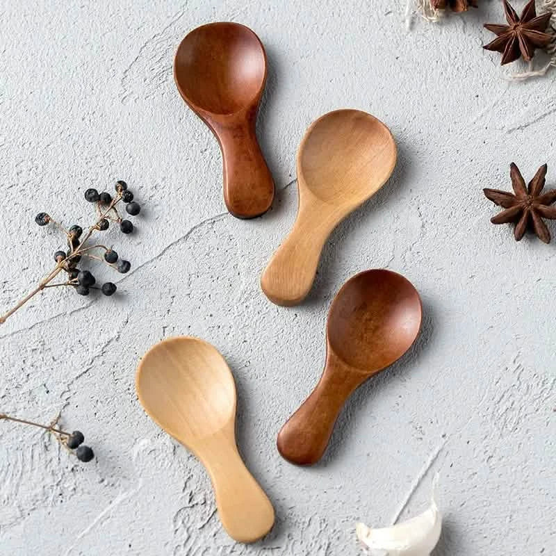 Mini Wooden Spoons — Set of 10