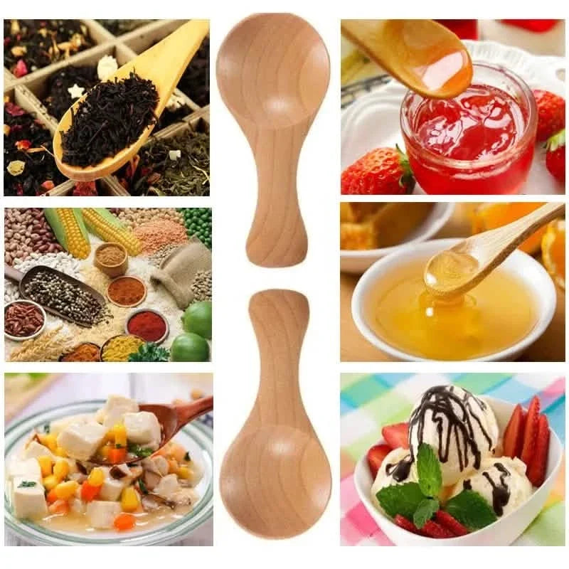 Mini Wooden Spoons — Set of 10