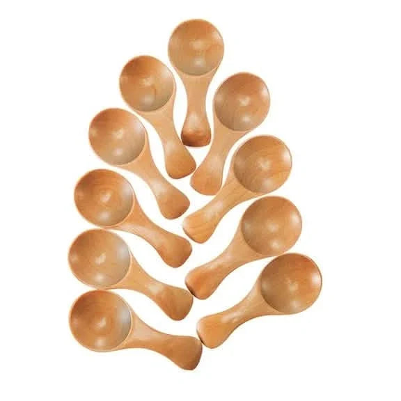 Mini Wooden Spoons — Set of 10
