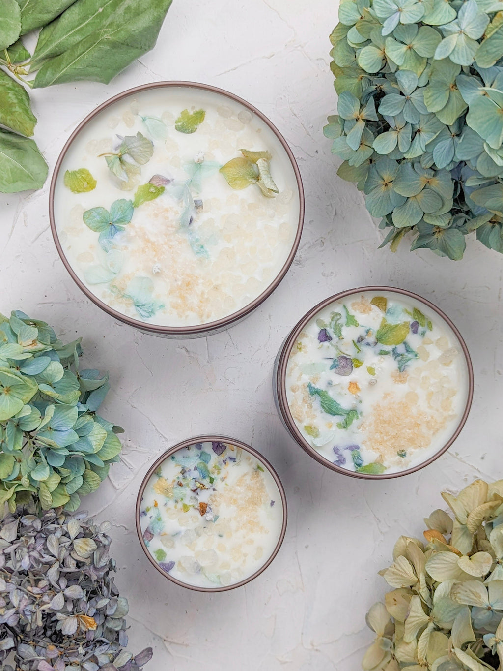 By the Sea Hydrangea & Sea Salt Candle