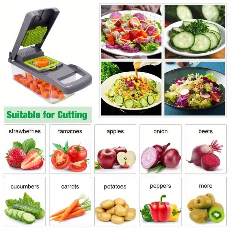 EasyPro 14-in-1 Vegetable Chopper & Dicer