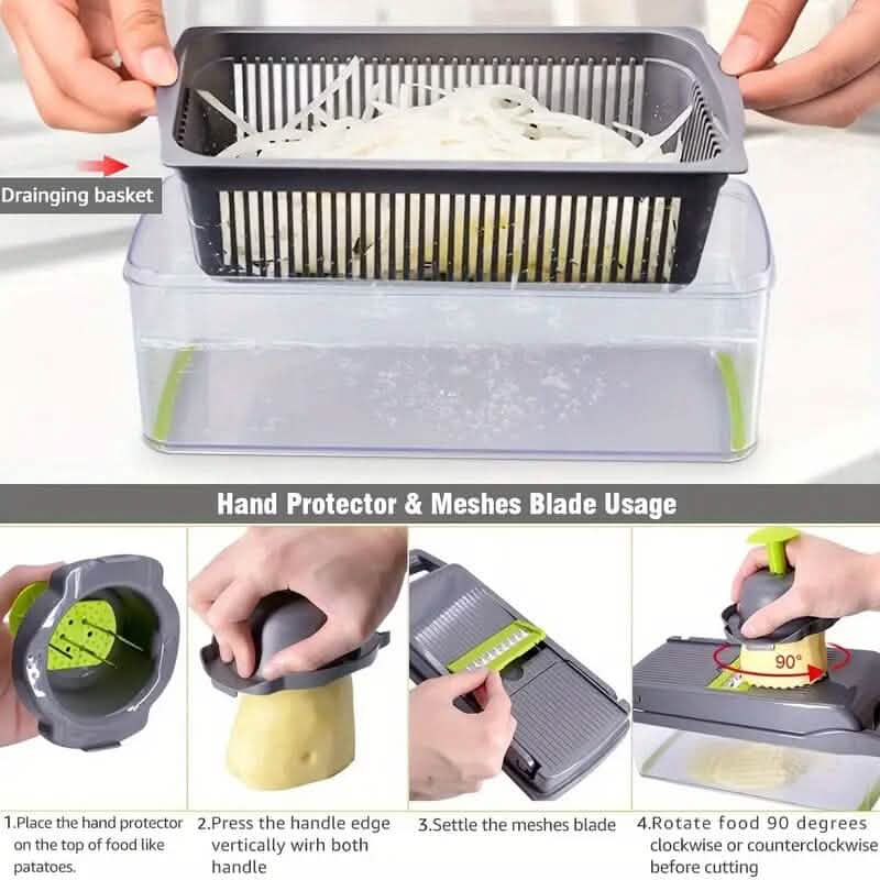 EasyPro 14-in-1 Vegetable Chopper & Dicer