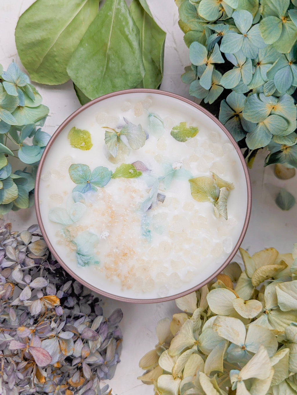 By the Sea Hydrangea & Sea Salt Candle
