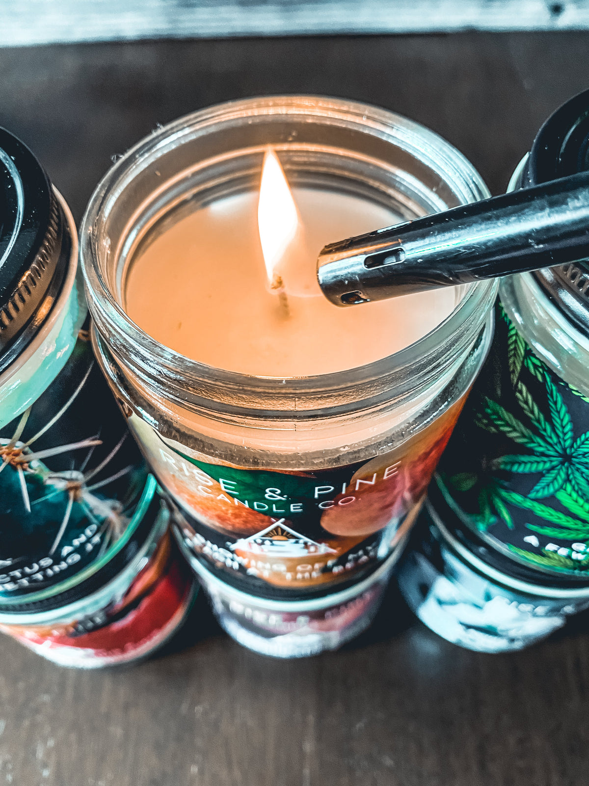 Lemon Mint Soy Candle — 9 oz