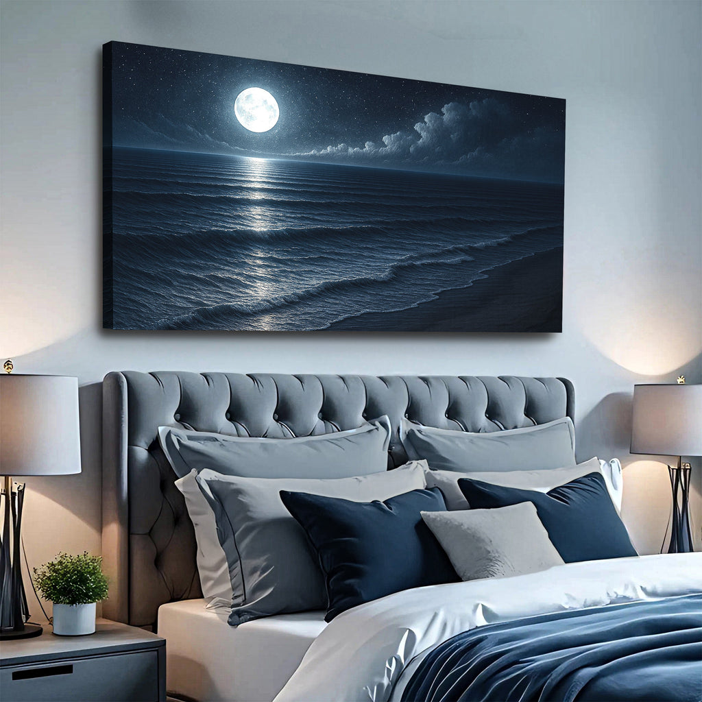 Beach Shoreline Coastal Canvas Wall Art