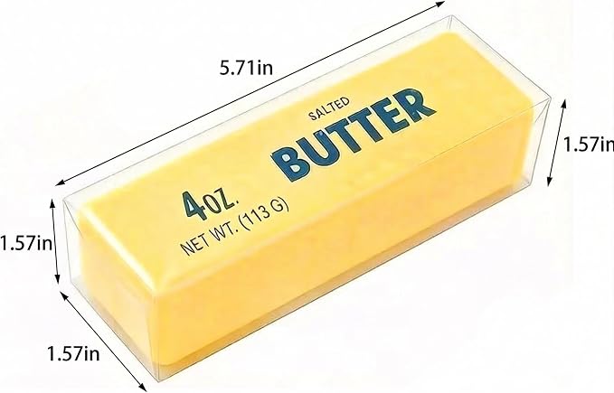 Slow-Rising Butter Stick Squishies — Set of 2