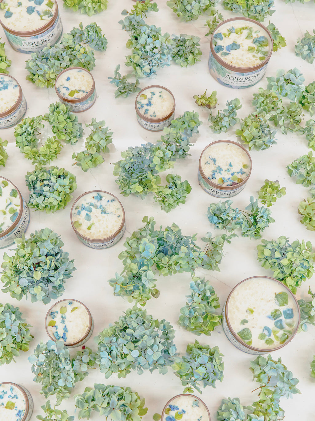 By the Sea Hydrangea & Sea Salt Candle