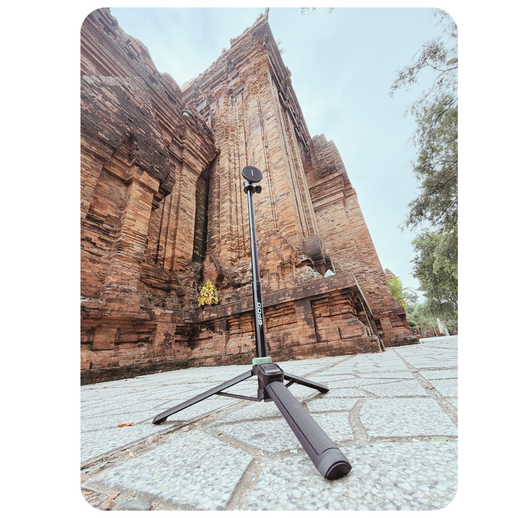 GPOD Travel Magnetic Phone Tripod with Bluetooth Remote