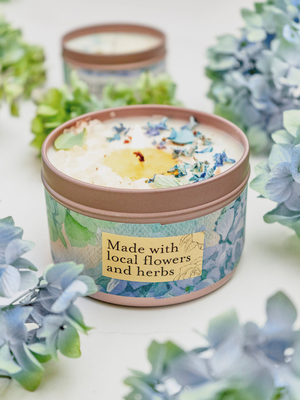 By the Sea Hydrangea & Sea Salt Candle