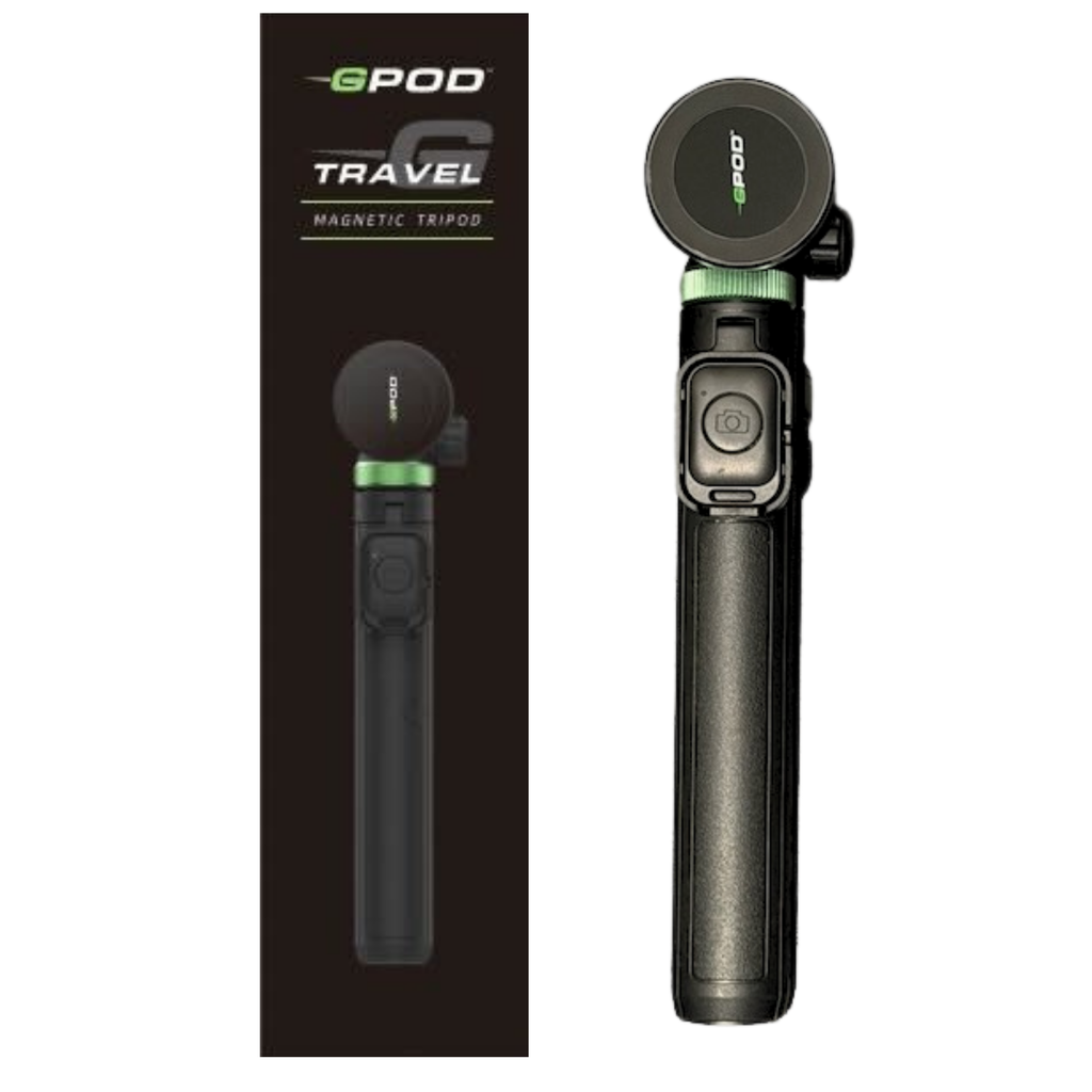 GPOD Travel Magnetic Phone Tripod with Bluetooth Remote