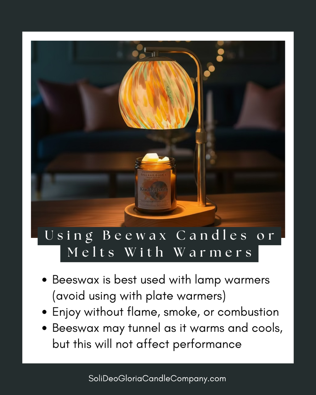 Candle & Simmer Pot Warmer Lamp — Timer & Dimmer