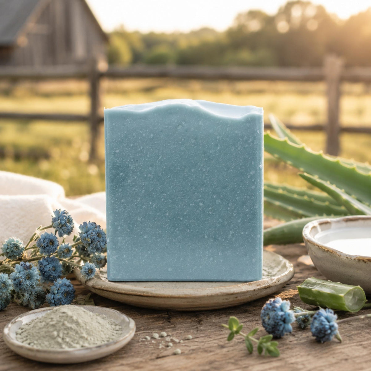 Blue Beauty Cream Facial Cleansing Bar — 5 oz