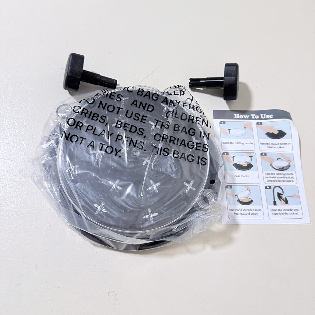 Twist Chicken Shredder — Black