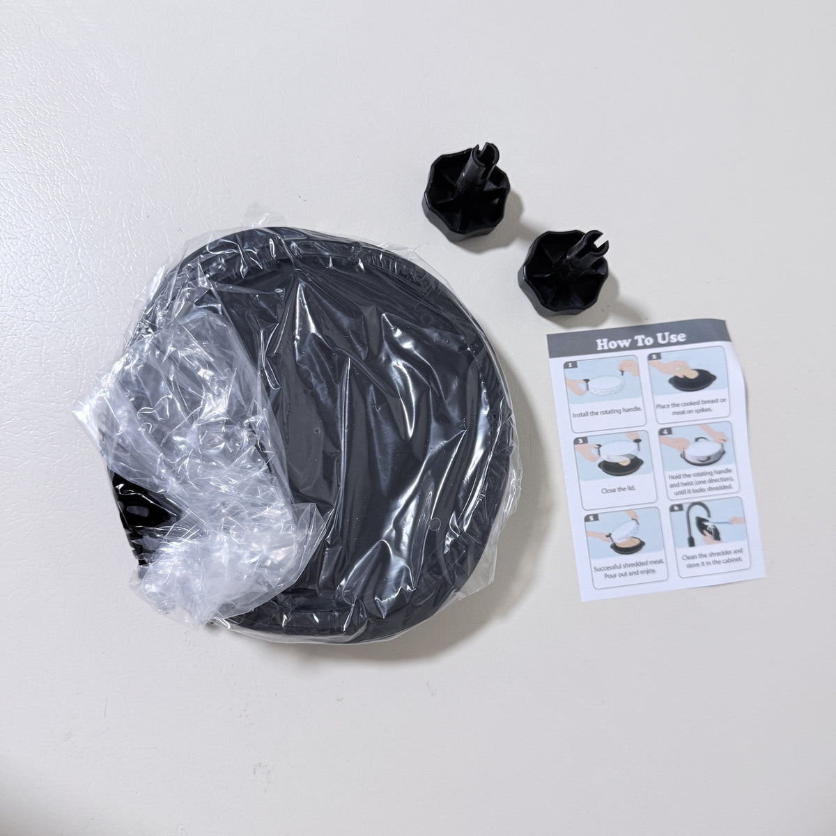 Twist Chicken Shredder — Black
