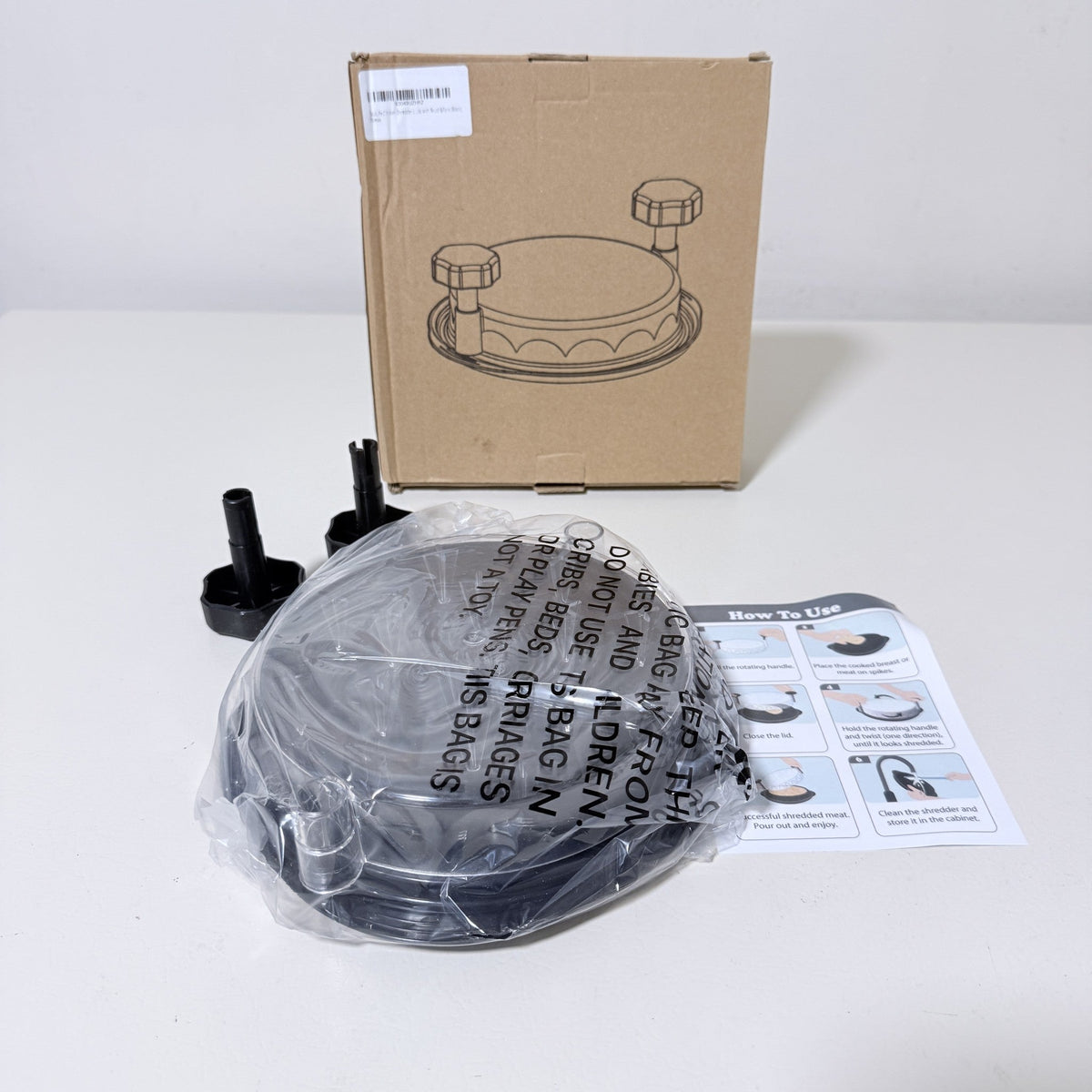 Twist Chicken Shredder — Black
