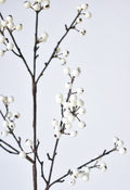 White Berry Faux Branch — 33 in