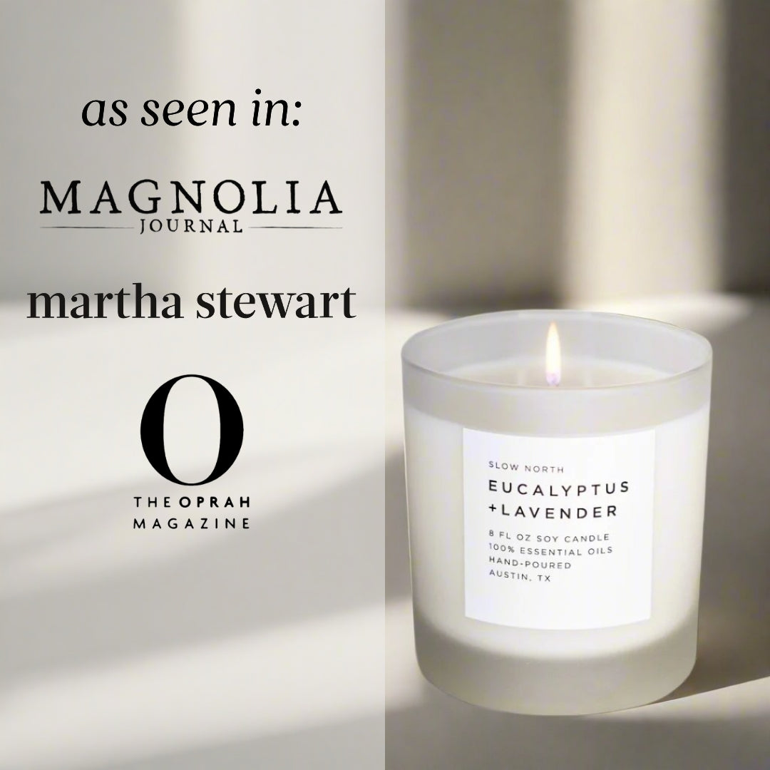 Eucalyptus + Lavender Soy Candle