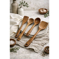 Nosara Teak Kitchen Utensils — Set of 4
