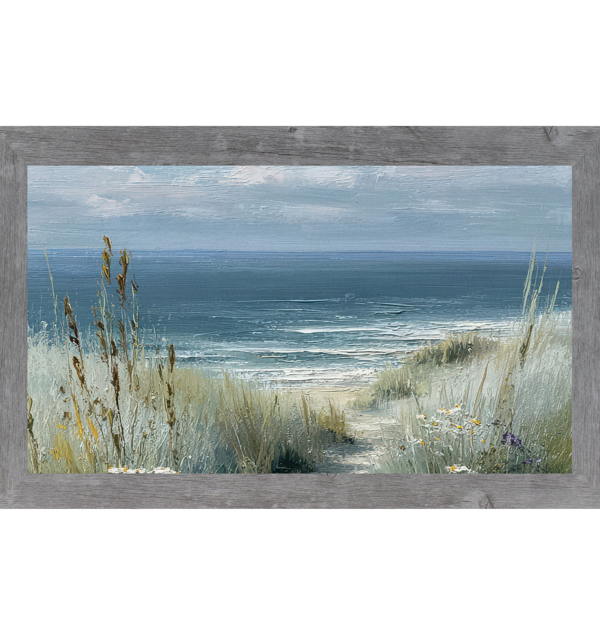 Coastal Path Panoramic Framed Wall Art — product view 2
