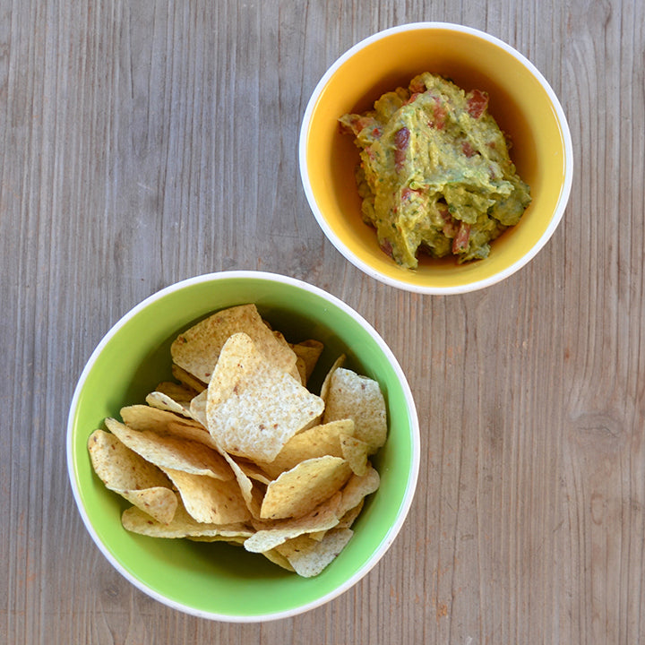 Textured Stoneware Serving Bowls — Set of 3