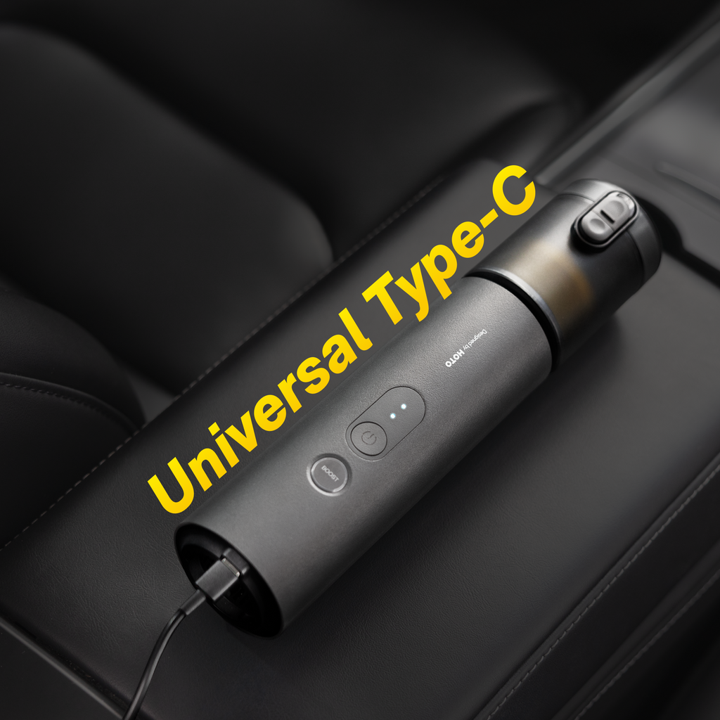 HOTO AutoCare 4-in-1 Air Duster & Handheld Vacuum