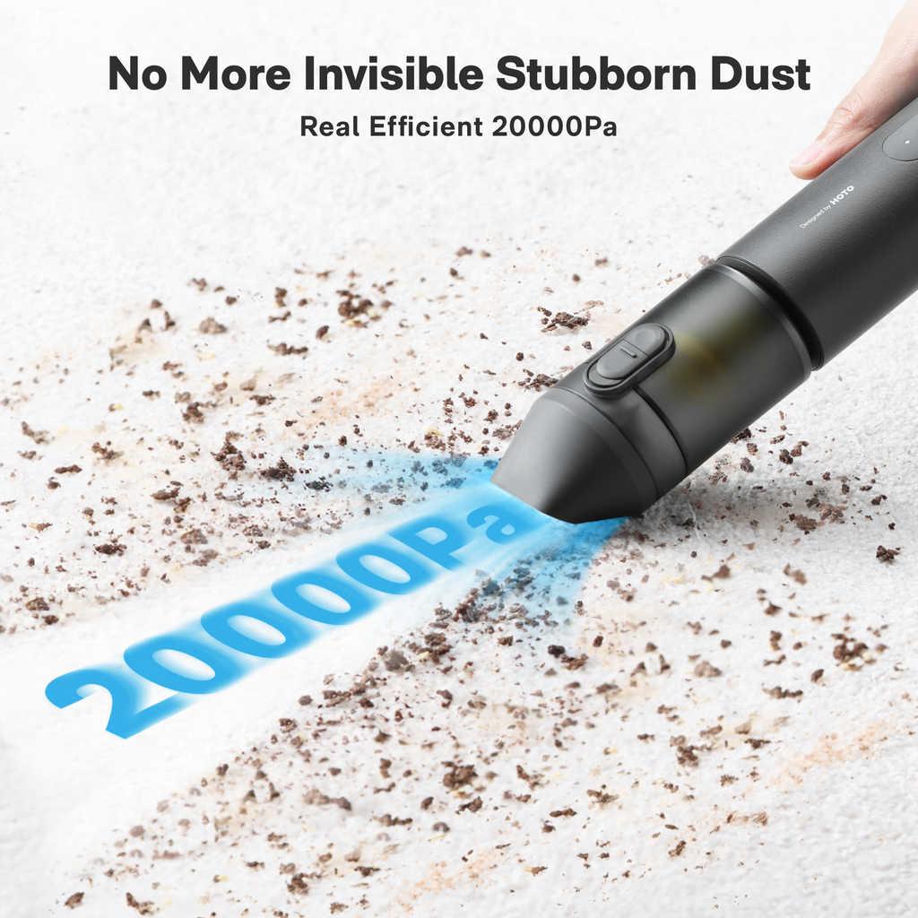 HOTO AutoCare 4-in-1 Air Duster & Handheld Vacuum