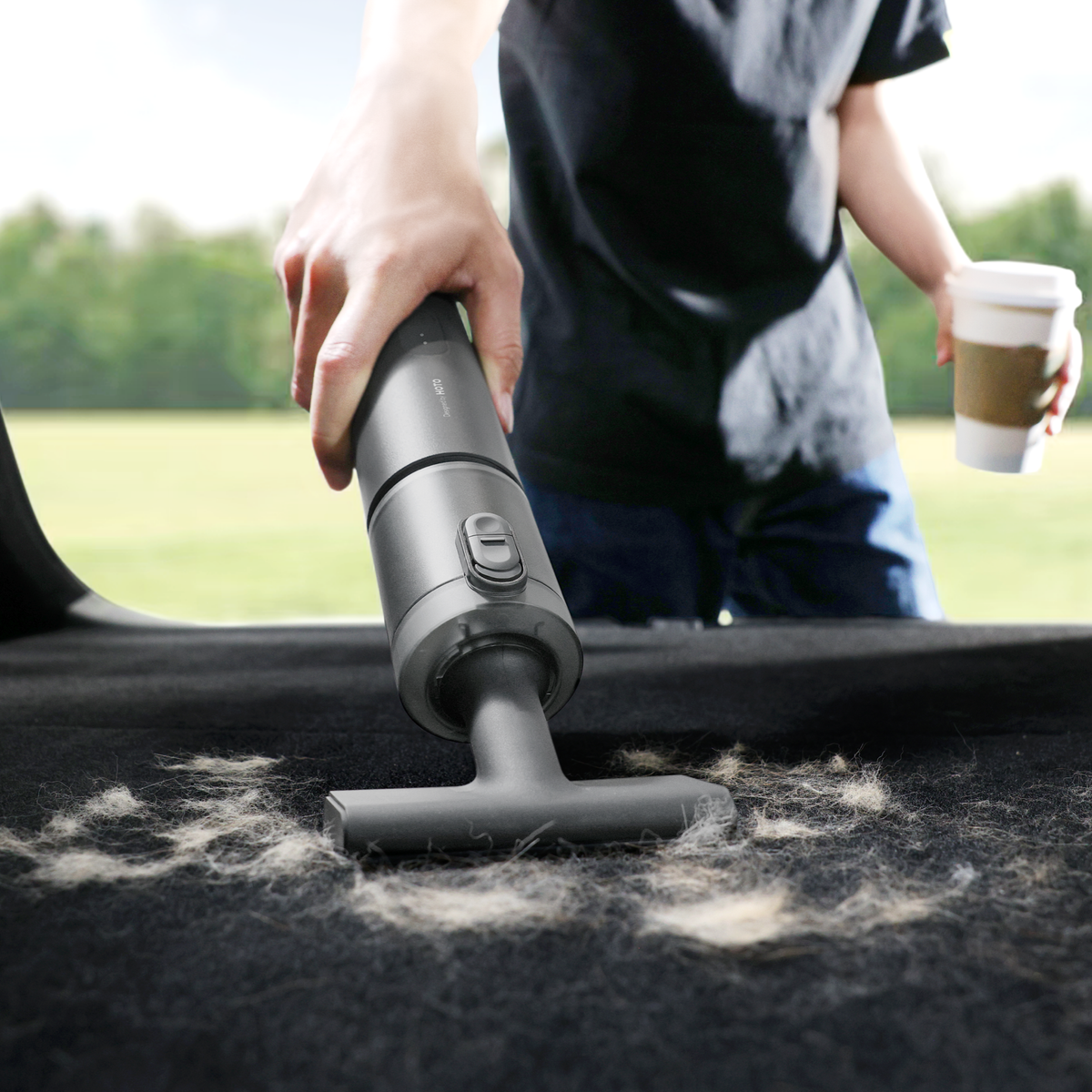 HOTO AutoCare 4-in-1 Air Duster & Handheld Vacuum