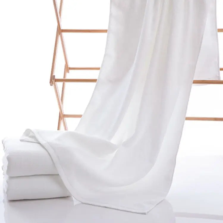 White Cotton Bath Towel & Bath Sheet