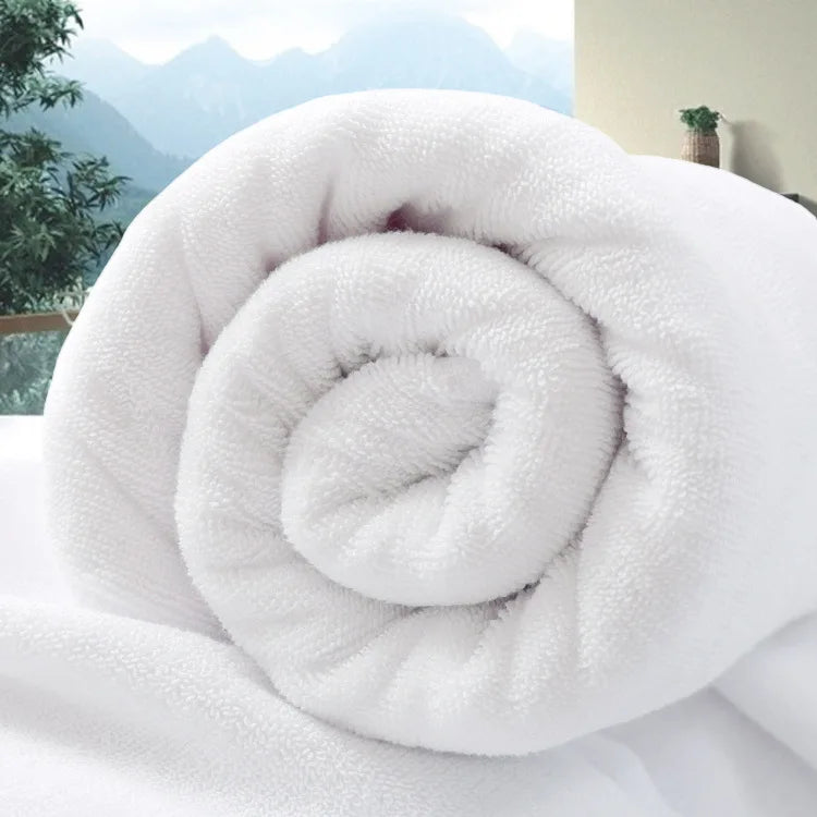 White Cotton Bath Towel & Bath Sheet