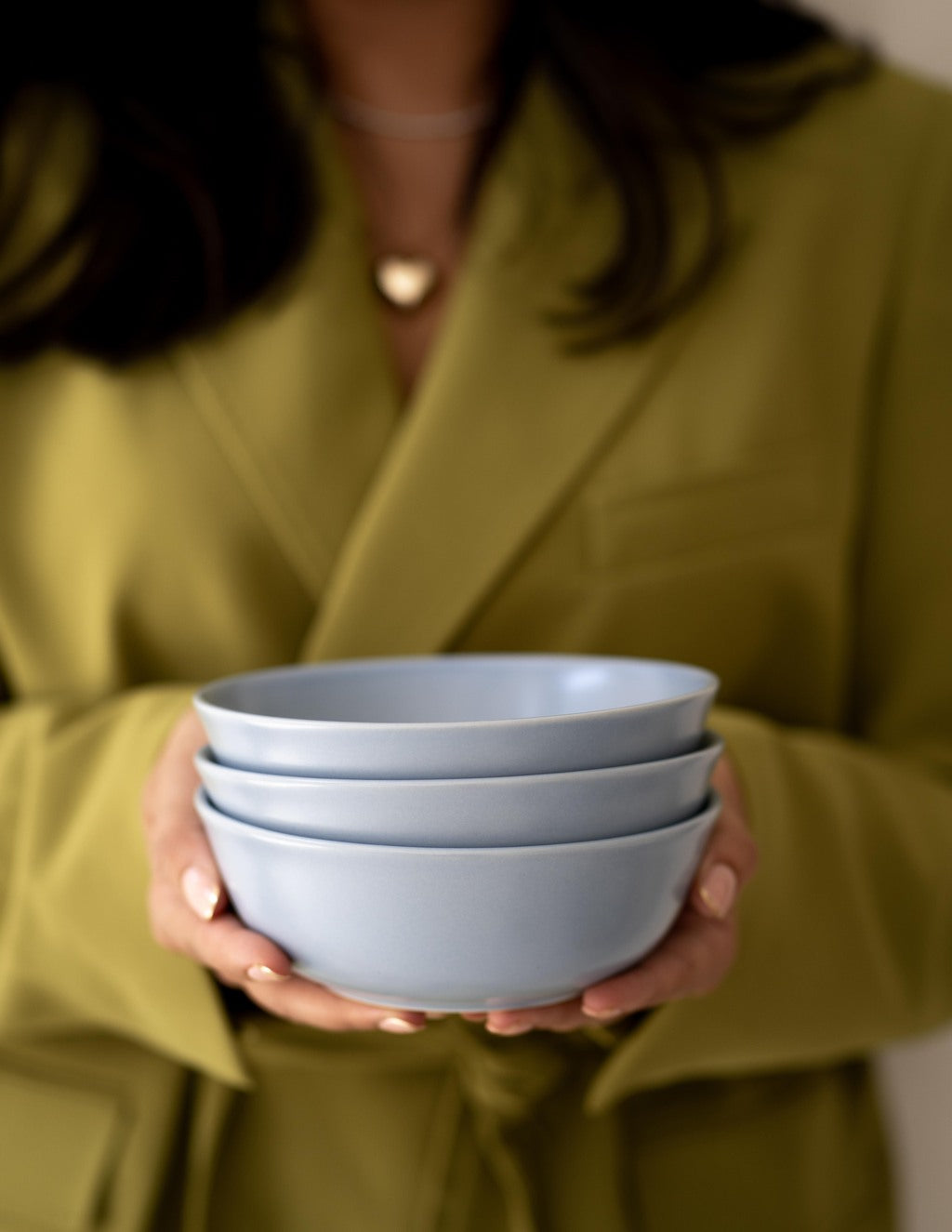 Dome Stoneware Bowl Set — Set of 4