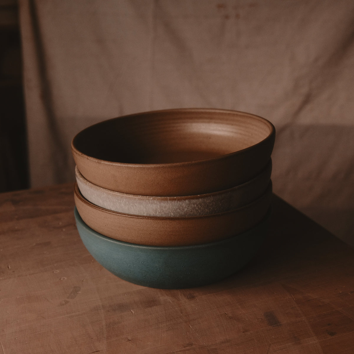 Wander Stoneware Serving Bowl