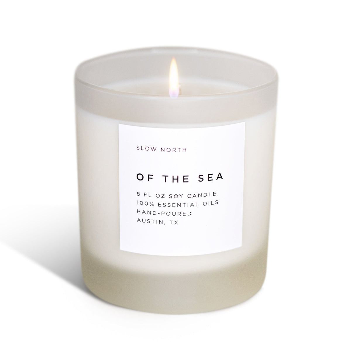 Of the Sea Soy Candle — Eucalyptus, Lavender & Peppermint