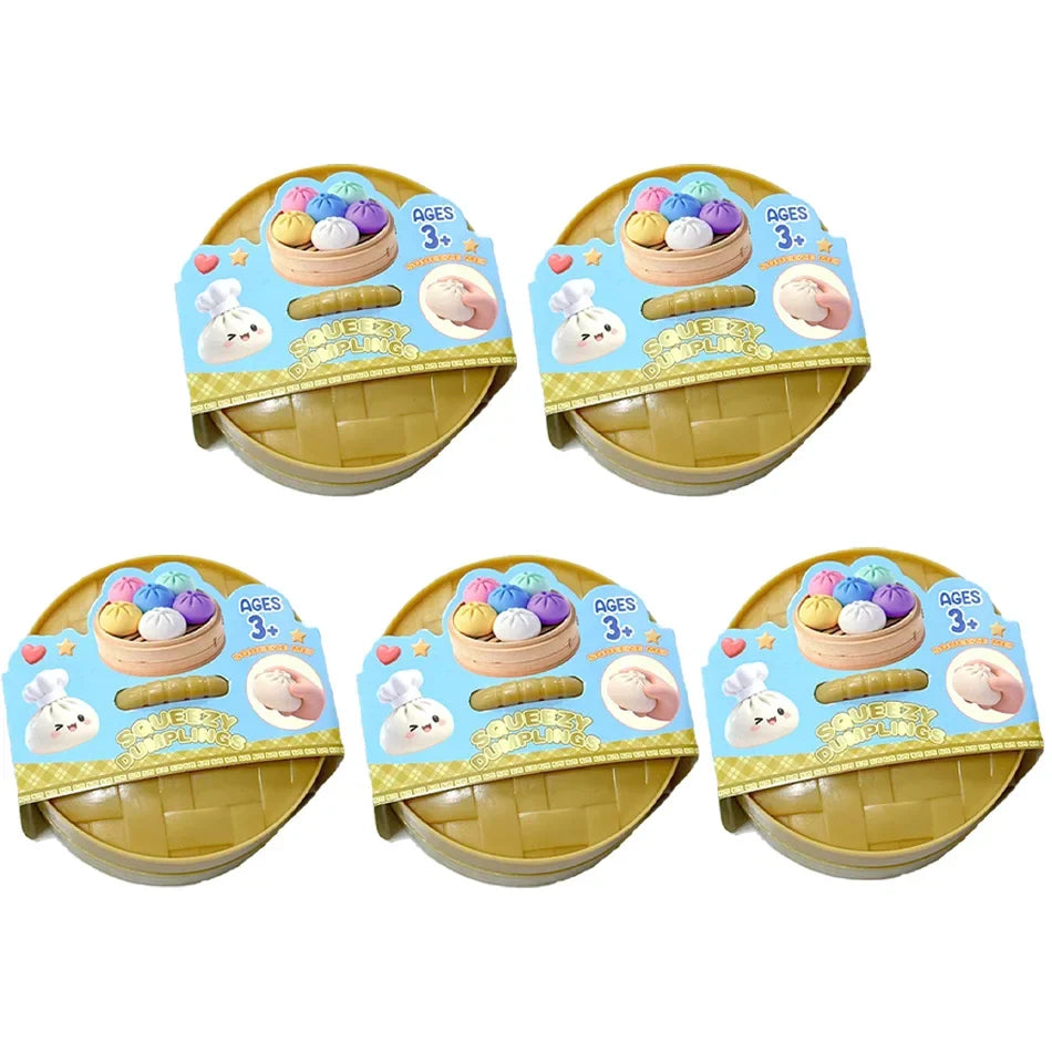 Glitter Dumpling Squishy — Style & Multipack Options