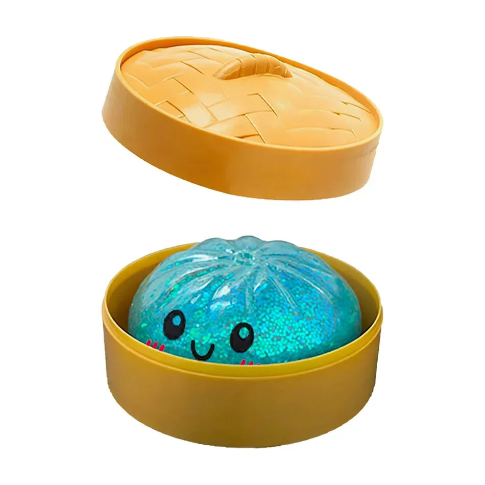 Glitter Dumpling Squishy — Style & Multipack Options