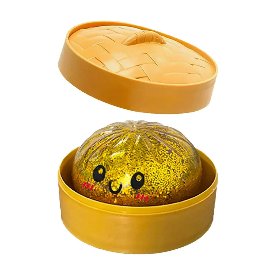 Glitter Dumpling Squishy — Style & Multipack Options