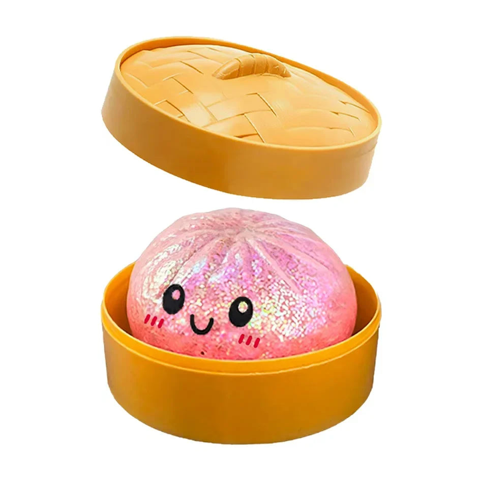 Glitter Dumpling Squishy — Style & Multipack Options