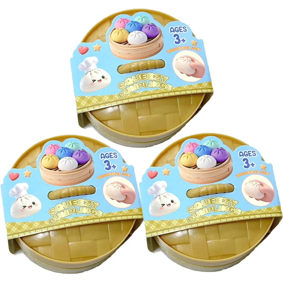 Glitter Dumpling Squishy — Style & Multipack Options