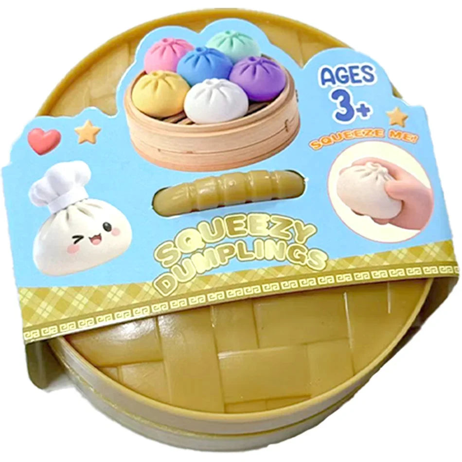 Glitter Dumpling Squishy — Style & Multipack Options