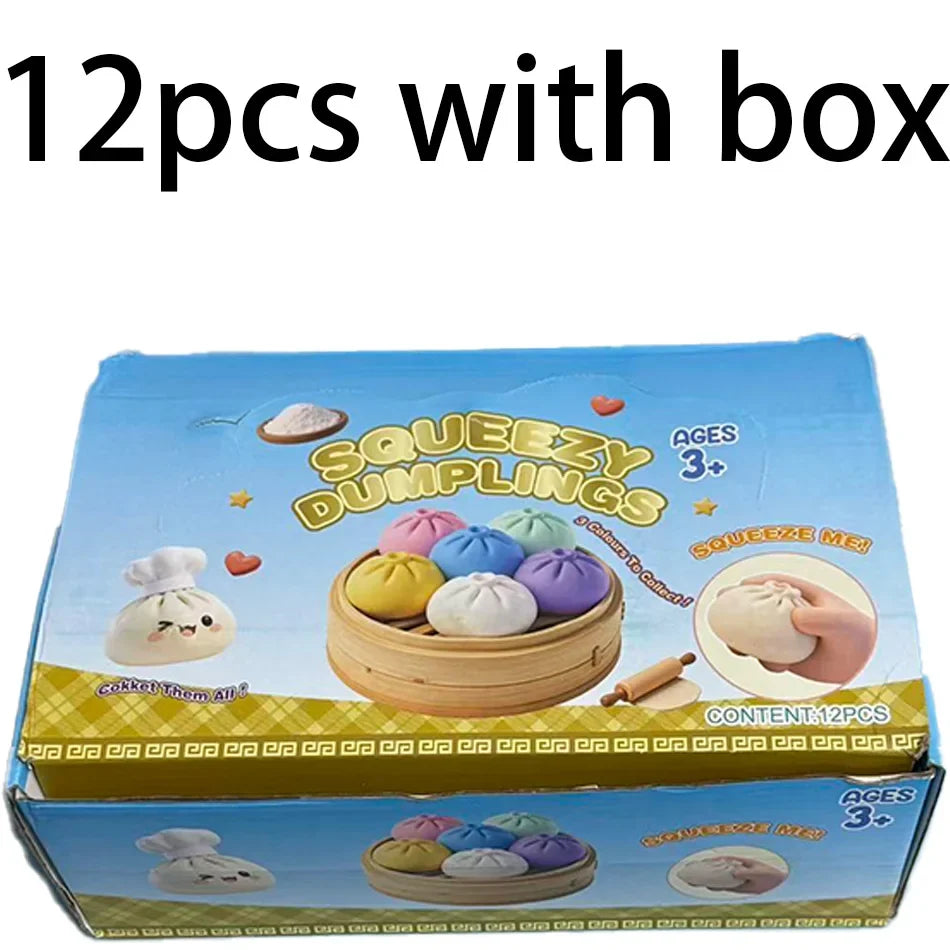 Glitter Dumpling Squishy — Style & Multipack Options