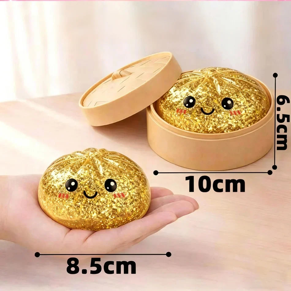 Glitter Dumpling Squishy — Style & Multipack Options