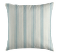Ojai Stripe Pillow Cover — China Blue — product view 1