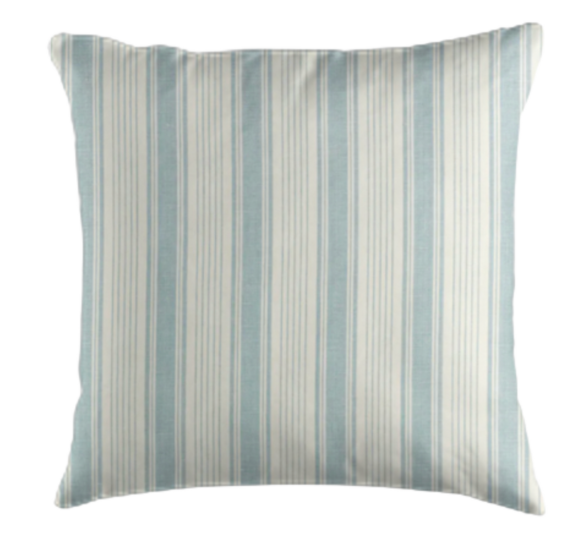 Ojai Stripe Pillow Cover — China Blue — product view 1