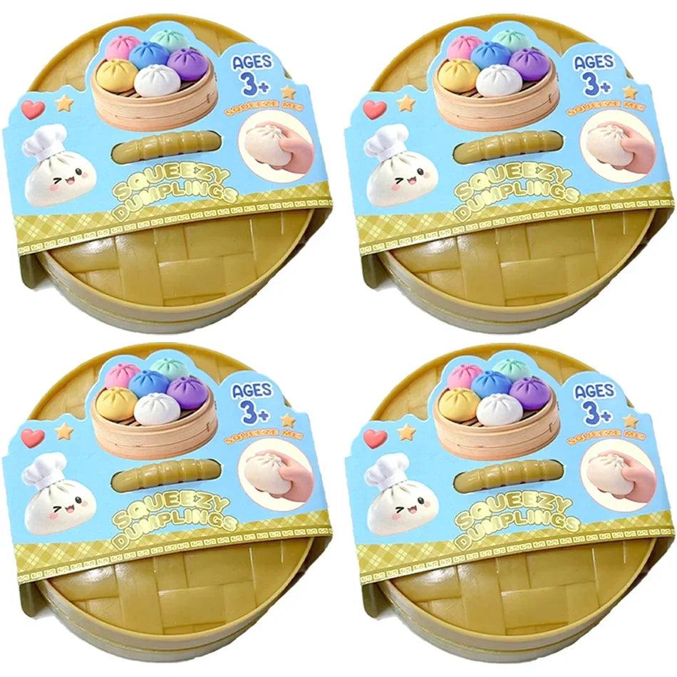 Glitter Dumpling Squishy — Style & Multipack Options