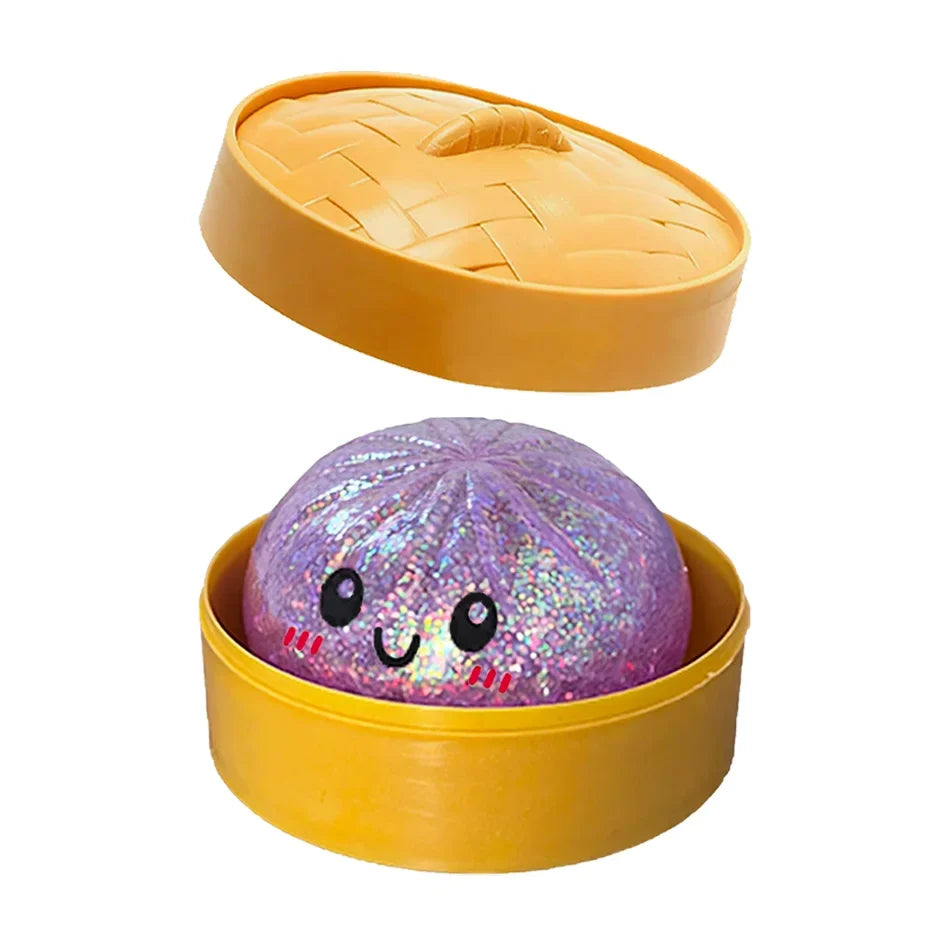 Glitter Dumpling Squishy — Style & Multipack Options