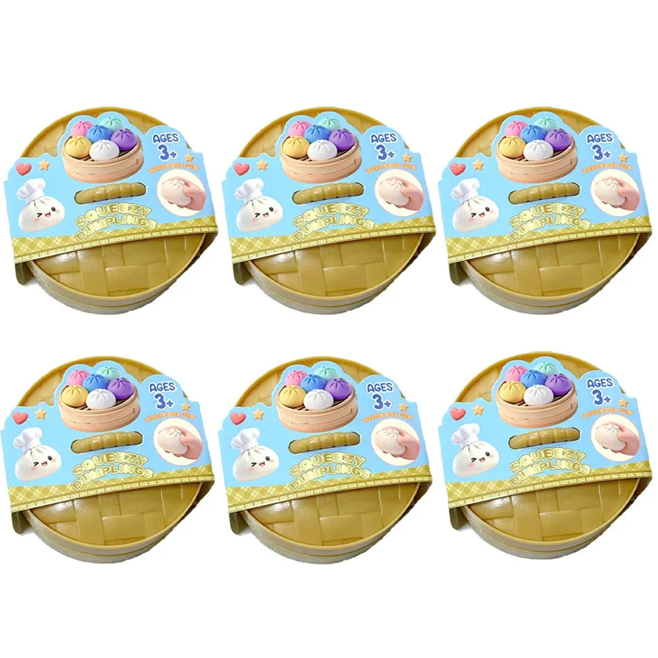 Glitter Dumpling Squishy — Style & Multipack Options