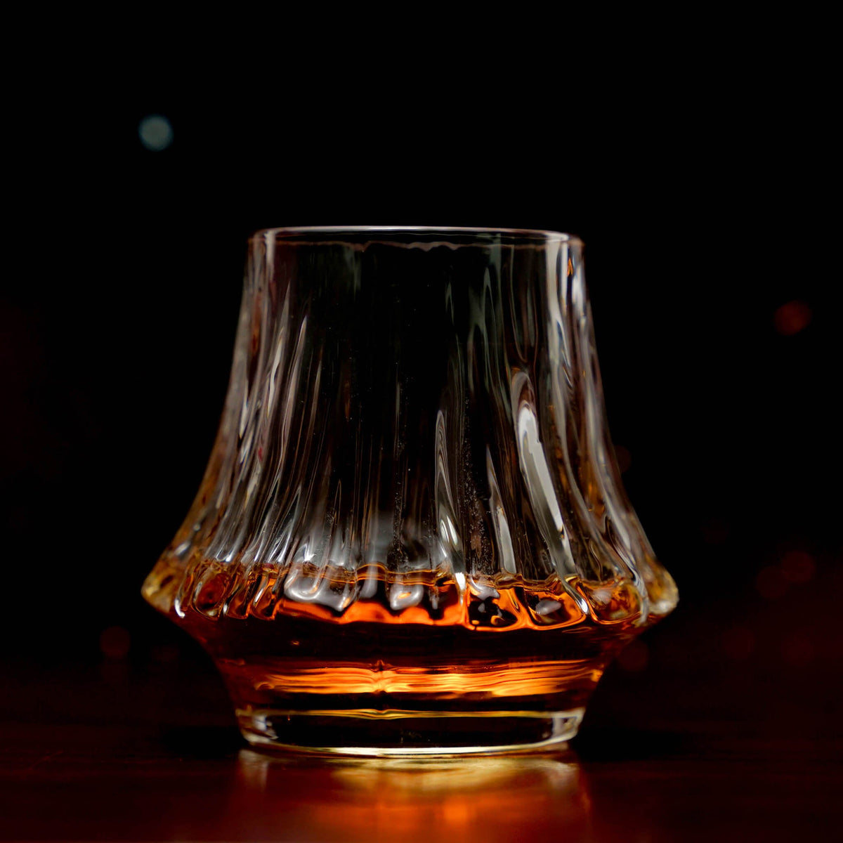 Yama Textured Crystal Whisky Glass Set