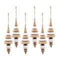 Eucalyptus Icicle Christmas Ornaments — Set of 6