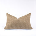 Anandi Stucco Linen-Cotton Pillow Cover