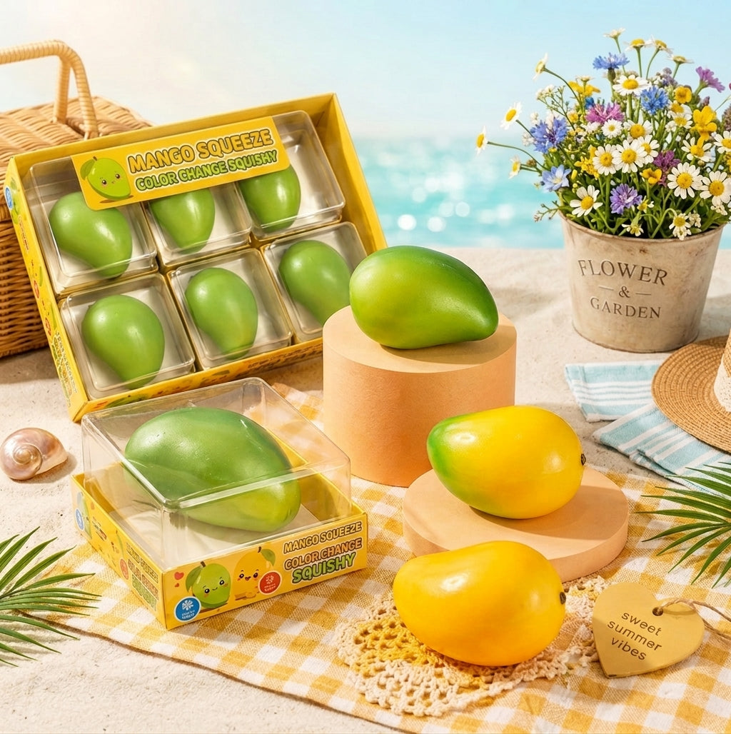 Color-Changing Mango ASMR Squishy